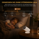 Homezie Beamer | Streaming vom Smartphone | 8K-Unterstützung | 720p | WLAN, HDMI & Bluetooth | Android 14.0 | Inklusive Aufbewahrungstasche | Mini-Beamer