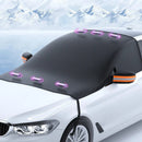 Homezie Auto-Windschutzscheibenabdeckung | Magnetisch, wasserabweisend und faltbar | Für Schnee, Frost, Sonne und Schmutz