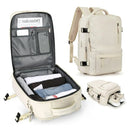 Homezie Reiserucksack 35 Liter | Ladeanschluss | Schuhfach