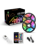 Homezie® LED-Streifen | 40 Meter | Mit App und Fernbedienung | LED-Beleuchtung