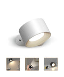 Homezie Wandlampe | 3 Farbtemperaturen | Touch-Bedienung | Einstellbare Helligkeit | USB-aufladbar