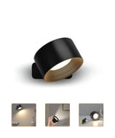 Homezie Wandlampe | 3 Farbtemperaturen | Touch-Bedienung | Einstellbare Helligkeit | USB-aufladbar