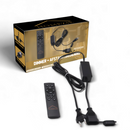 Homezie-Verlängerungskabel mit Dimmer und Fernbedienung | IP65 wasserdicht | Einstellbare Helligkeit | Mit Timerfunktion