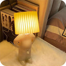 Homezie LED-Tischlampe | Verspieltes Figuren-Design mit Stimmungslicht | Dekorative Beleuchtung für Wohn- und Kinderzimmer