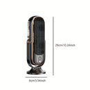 Homezie Tischventilator | USB-aufladbar mit 720° Rotation & 5 Stufen | Für Büro & Zuhause