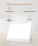Homezie® Tageslichtlampe | Ingebauter Timer | 10.000 Lux | Lichttherapielampe | 3 Farboptionen