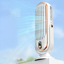 Homezie Tischventilator | USB-aufladbar mit 720° Rotation & 5 Stufen | Für Büro & Zuhause