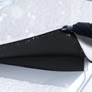 Homezie Auto-Windschutzscheibenabdeckung | Magnetisch, wasserabweisend und faltbar | Für Schnee, Frost, Sonne und Schmutz