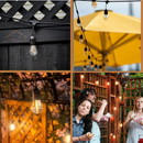 Homezie S14 Ersatzbirnen | Wetterfest | Unzerbrechlich | Energieeffizient | 2700K