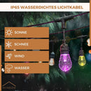 Homezie Smart Lichterkette | 10 Meter | Steuerbar über App | IP65 Wasserdicht | RGBW | Smarte Beleuchtung | Kann mit Musik synchronisiert werden