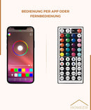 Homezie® LED-Streifen | 15 Meter | Mit App und Fernbedienung | LED-Beleuchtung