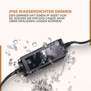 Homezie-Verlängerungskabel mit Dimmer und Fernbedienung | IP65 wasserdicht | Einstellbare Helligkeit | Mit Timerfunktion