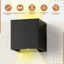 Homezie SenseGlow | Wandleuchte | Sensorsteuerung | Warmes Licht | Kompaktes Design | Langlebige Batterie | Atmosphärische Beleuchtung