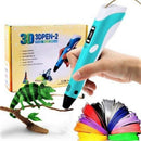 Homezie 3D-Stift | Kreatives Zeichnen mit PLA-Filament | Für Kinder & DIY-Projekte