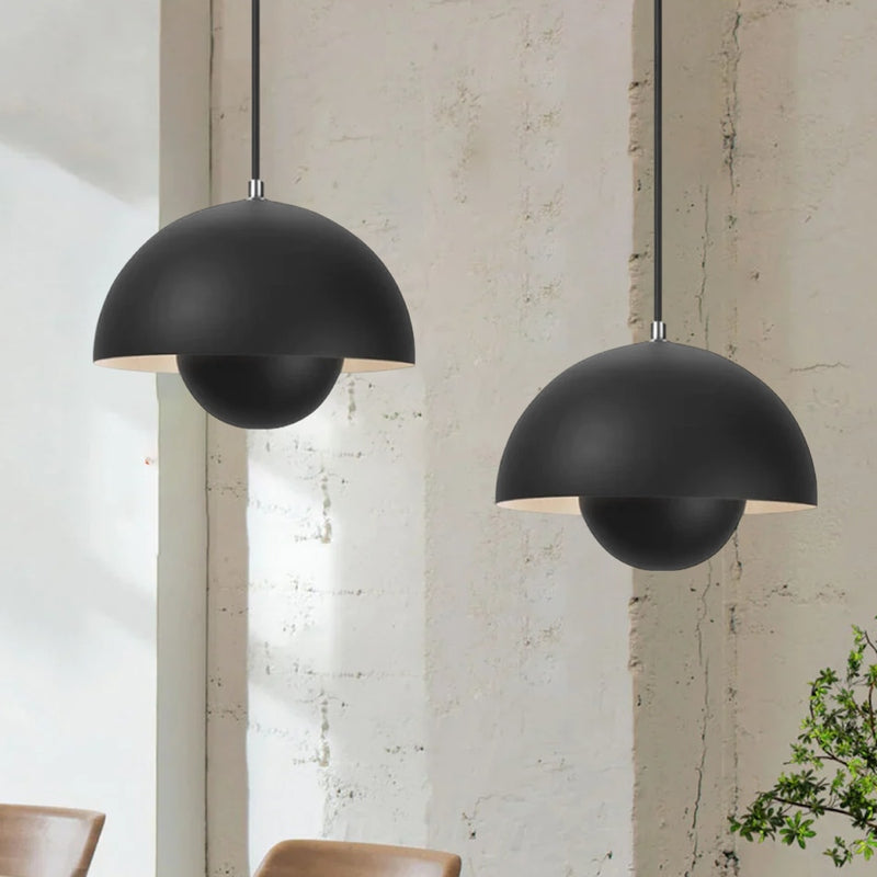 Homezie Pendelleuchte | LED | Blumenpot-Design für Schlafzimmer und Essbereich
