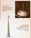 Homezie StandGlow | Stehende Tischlampe | Einzigartiges Design | Lange Batterielaufzeit | Nachtlicht | Kabellose Lampe