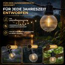 Homezie® Lichterkette | Warmweiß | G60 LED-Lampen | IP65 Wasserdicht | Dimmbar, Verbindbar & mit Timer | Außenbeleuchtung | Verschiedene Längen erhältlich