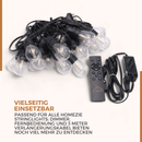 Homezie-Verlängerungskabel mit Dimmer und Fernbedienung | IP65 wasserdicht | Einstellbare Helligkeit | Mit Timerfunktion