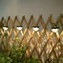 Homezie Solar-Wandleuchte | Wetterfeste LED-Gartenlampe mit Dämmerungssensor | Für Garten & Terrasse