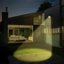 Homezie Solar-Spotlight | Verstellbare LED-Gartenstrahler mit Solarpanel | Für Garten & Wege