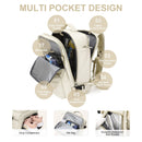Homezie Reiserucksack 35 Liter | Ladeanschluss | Schuhfach