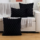 Homezie Kissenbezug | 3D-Struktur, weiche Oberfläche, 45 × 45 cm oder 30 × 50 cm | Für Sofa und Schlafzimmer