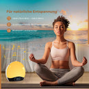 Homezie Wake-up-Licht | White-Noise-Maschine | Schlaftrainer | Wecker | Natürliche Klänge