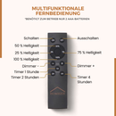 Homezie-Verlängerungskabel mit Dimmer und Fernbedienung | IP65 wasserdicht | Einstellbare Helligkeit | Mit Timerfunktion