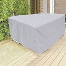Homezie Gartenmöbel-Abdeckung | Wasserabweisendes , UV-beständig & Ganzjahresschutz | Schutzhülle für Tische, Stühle und Loungesets