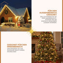 Homezie® Lichterkette | IP65 Wasserdicht | Kunststoff S14 LED-Lampen | Warmweiß | Verbindbar & Dimmbar | In verschiedenen Längen erhältlich