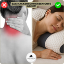 Homezie Nackenkissen | Ergonomisch | Formanpassender Schaum