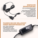 Homezie-Verlängerungskabel mit Dimmer und Fernbedienung | IP65 wasserdicht | Einstellbare Helligkeit | Mit Timerfunktion