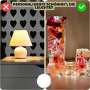Homezie Buchstabenlampe mit LED | Personalisierbar | Dekoration