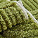 Homezie.de-Homezie Bankhoezen Set | 2 Stück Glam Style Plüsch | Geeignet für Haustiere und Maschinenwaschbar