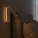 Homezie LED-Wandleuchte | Drehbarer Lesespot mit Ambientelicht | Flexible Beleuchtung für Schlafzimmer und Wohnräume