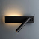 Homezie LED-Wandleuchte | Drehbarer Lesespot mit Ambientelicht | Flexible Beleuchtung für Schlafzimmer und Wohnräume