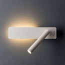 Homezie LED-Wandleuchte | Drehbarer Lesespot mit Ambientelicht | Flexible Beleuchtung für Schlafzimmer und Wohnräume