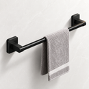 Homezie Handtuchhalter | Aluminium, wandmontiert und platzsparend | Für Badezimmer, Gäste-WC und Waschküche