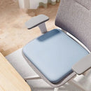 Homezie Ergonomisches Sitzkissen | Rutschfeste Unterseite, formstabil und pflegeleicht | Für Auto, Büro und längeres Sitzen