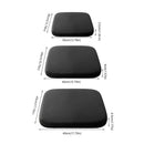 Homezie Ergonomisches Sitzkissen | Rutschfeste Unterseite, formstabil und pflegeleicht | Für Auto, Büro und längeres Sitzen