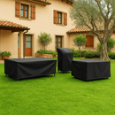 Homezie Gartenmöbel-Abdeckung | Wasserabweisendes , UV-beständig & Ganzjahresschutz | Schutzhülle für Tische, Stühle und Loungesets