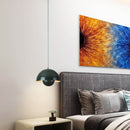 Homezie Pendelleuchte | LED | Blumenpot-Design für Schlafzimmer und Essbereich