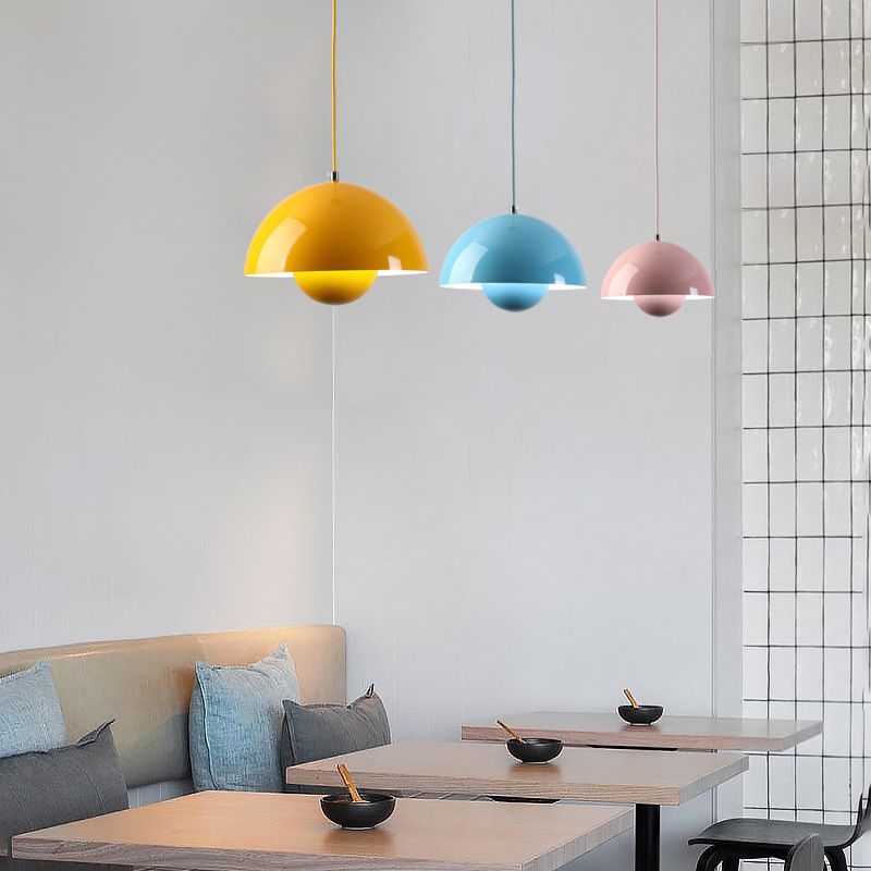 Homezie Pendelleuchte | LED | Blumenpot-Design für Schlafzimmer und Essbereich