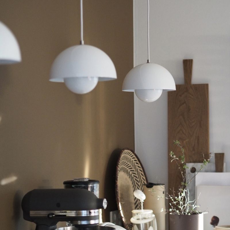 Homezie Pendelleuchte | LED | Blumenpot-Design für Schlafzimmer und Essbereich