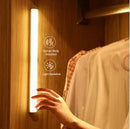 Homezie LED-Lichtleiste | Bewegungsmelder & USB-Aufladung | Automatische Beleuchtung für Schlafzimmer und Flur