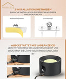 Homezie Wandleuchte | 2 Stück | USB Wiederaufladbar | Berührungssteuerung | Einstellbare Helligkeit | Umgebungsbeleuchtung