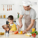 Homezie Küchenutensilien-Set | 11-teilig aus Teakholz mit Halter | Kochbesteck für Kochen, Braten und Servieren