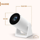 Homezie® Beamer | WiFi, HDMI, Bluetooth | 4K-Unterstützung | Android 11 eingebaut | Projektor