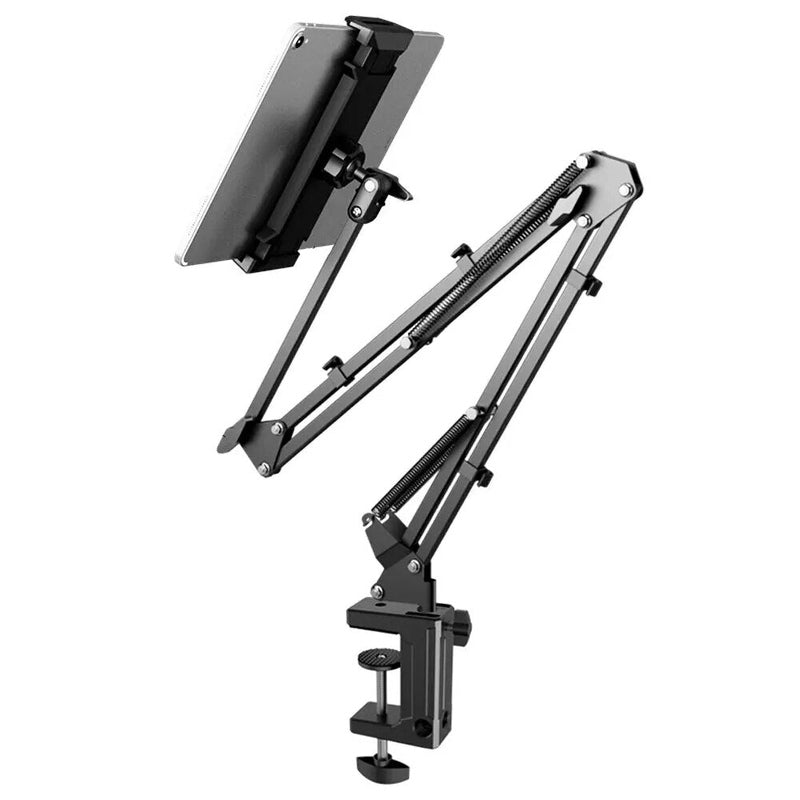Homezie.de-Bettina - Verstelbare Tablet Houder - €30-Homezie Tabletständer | 360° drehbar | Ergonomische Halterung für entspanntes Tablet-Nutzung