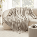 Homezie.de-Dëcke-Homezie Kuscheldecke | Flauschiger Fleece-Stoff | Für Gemütliche Abende zu Hause